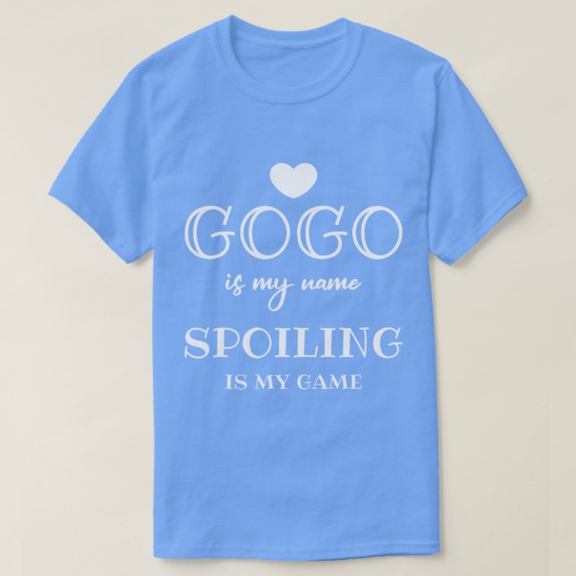 GoGo ist mein Name Großmutter Vintag T-Shirt (Design vorne)