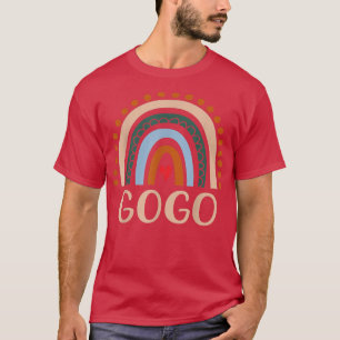 Gogo Rainbow Grandma Niedlich Mütter Day Funny Gog T-Shirt