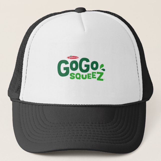 GoGo squeeZ Logo Truckerkappe (Vorderseite)