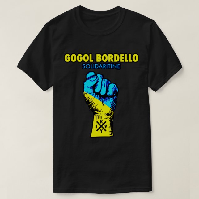 gogol bordello solidaritine logo Klassischer T - S T-Shirt (Design vorne)