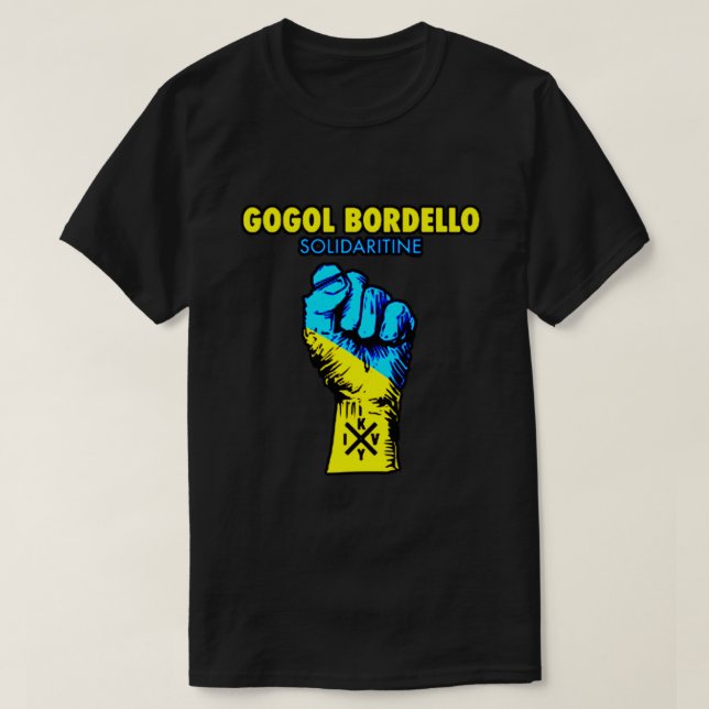 gogol bordello solidaritine logo Klassischer T - S T-Shirt (Design vorne)