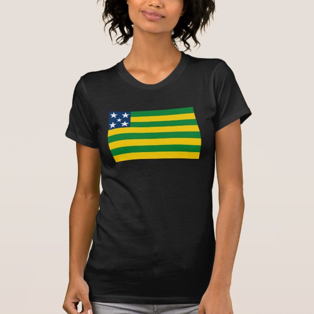 Goias Flaggen-T - Shirt (Vorderseite)