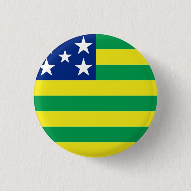 Goiás, Schaltfläche "Brasilianische Staatsflagge" Button (Vorderseite)