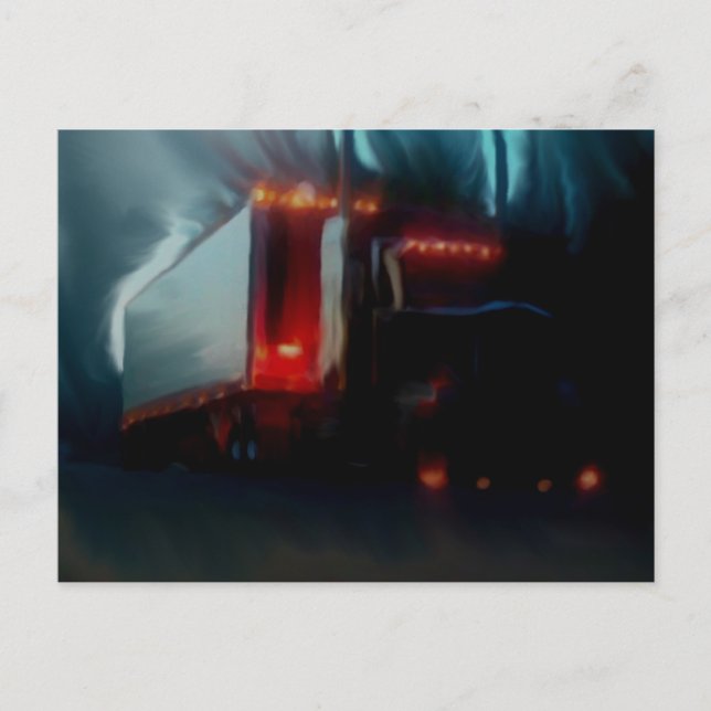 Goin' Zuhause Postkarte (Vorderseite)