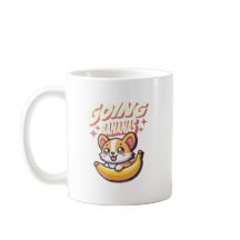 Going Bananas Funny Niedlich Corgi