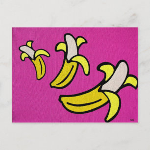 "Going Bananas" Postkarte
