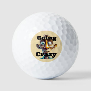 Going Crazy Golf Balls Golfball