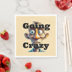 Going Crazy Paper Napkin Serviette