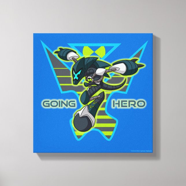 Going Hero - Omni-Kix XLR8 Leinwanddruck (Vorderseite)