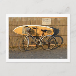 'Going Surfing' - Sagami Bay, Japan Postcard Postkarte