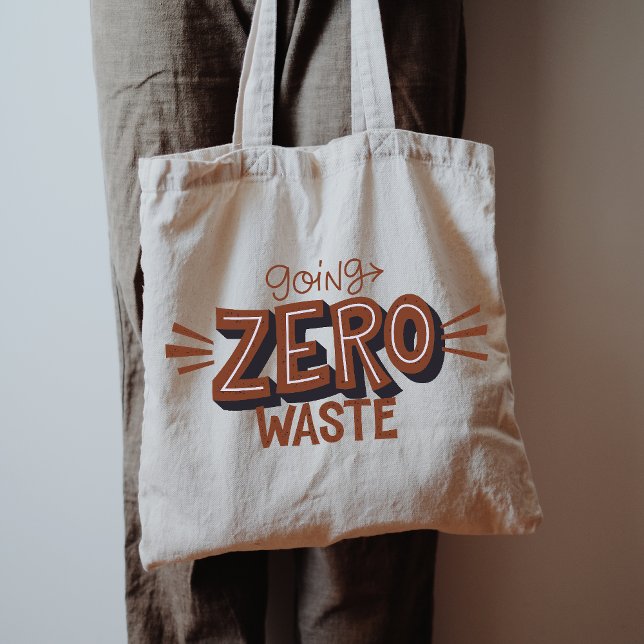 Going Zero Waste Minimalist Tote Bag Tragetasche (Von Creator hochgeladen)