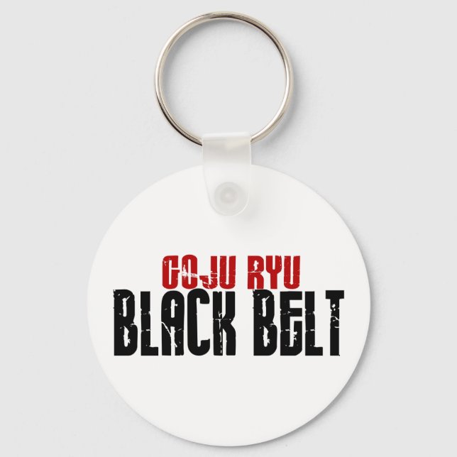 Goju Ryu Black Belt Schlüsselanhänger (Vorderseite)