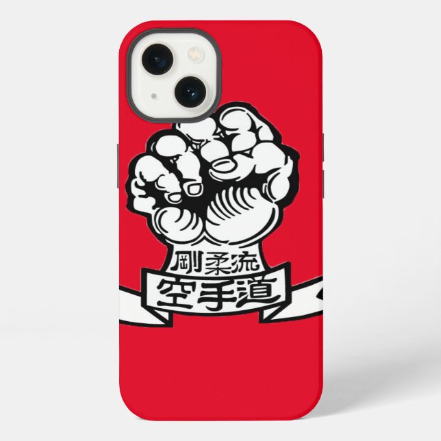 Goju Ryu Fist Apple iPhone Hülle (Rückseite)