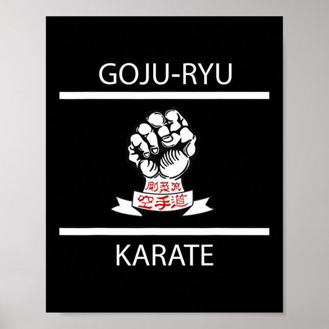 Goju-ryu Karate Poster (Vorne)