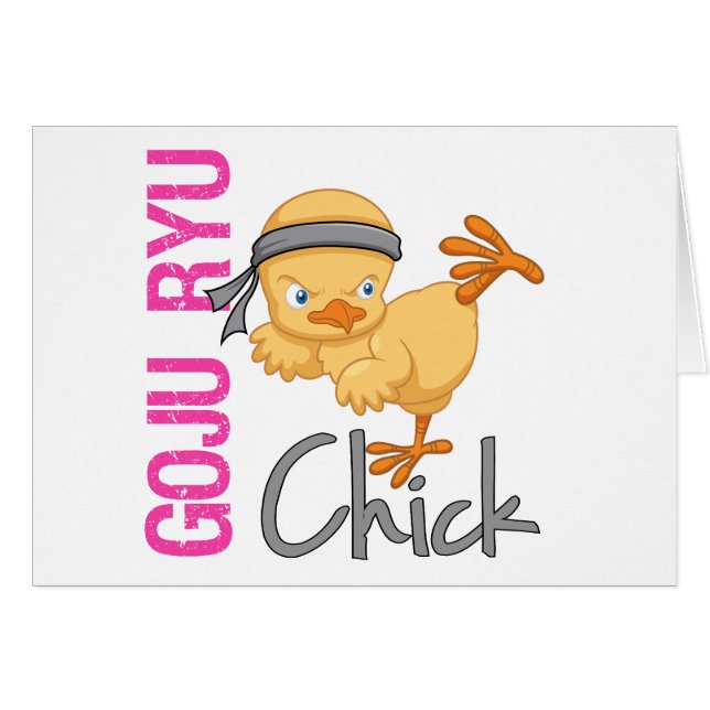 Goju Ryu Küken (Vorderseite (Horizontal))