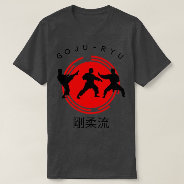 GojuRyu Karate Martial Arts Japanisch T-Shirt (Design vorne)