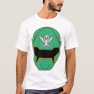 Gokai Super Mega Grüne Helm Bluse T-Shirt