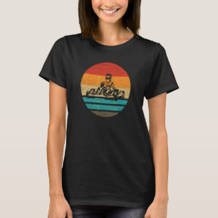 Gokart im Retro-Stil Vintage 12 T-Shirt