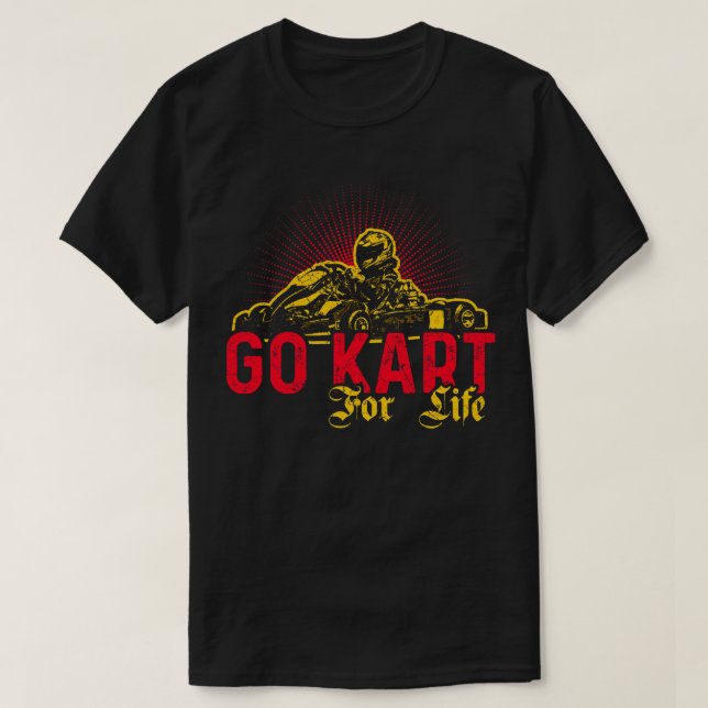 GoKart Racing 1 T-Shirt (Design vorne)