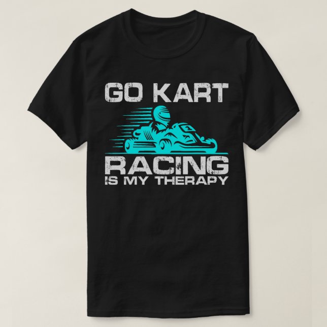 Gokart Racing Design for Kart Racing (1) T-Shirt (Design vorne)