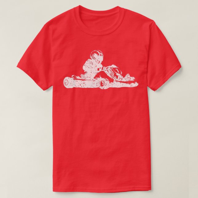 GoKart Shirt Kart Racing GoKart Karting Männer Kin (Design vorne)