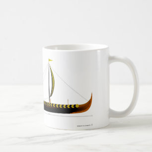 Gokstad Viking Schiff Kaffeetasse