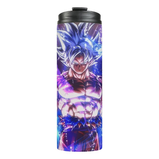 Goku MUI Thermal Tumbler – Dragon Ball Super Thermosbecher (Vorderseite)