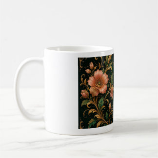 Gol Bano Kollektion | Elegante Blumenvase-Tasse | Kaffeetasse