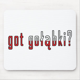 Golabki got? Flagge Mousepad
