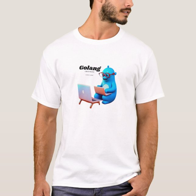 Golang Engineer T-Shirt (Vorderseite)