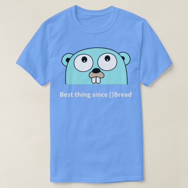 golang gopher 1 T-Shirt (Design vorne)