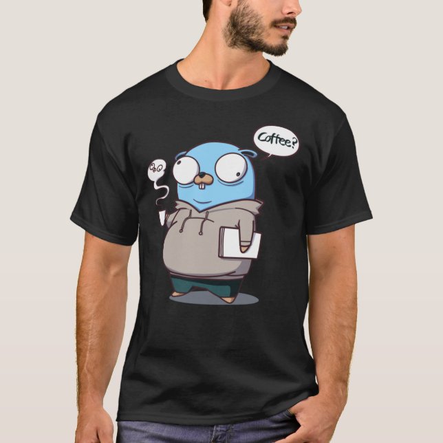 Golang Gopher Developer und sein Soul Classic T-Sh T-Shirt (Vorderseite)