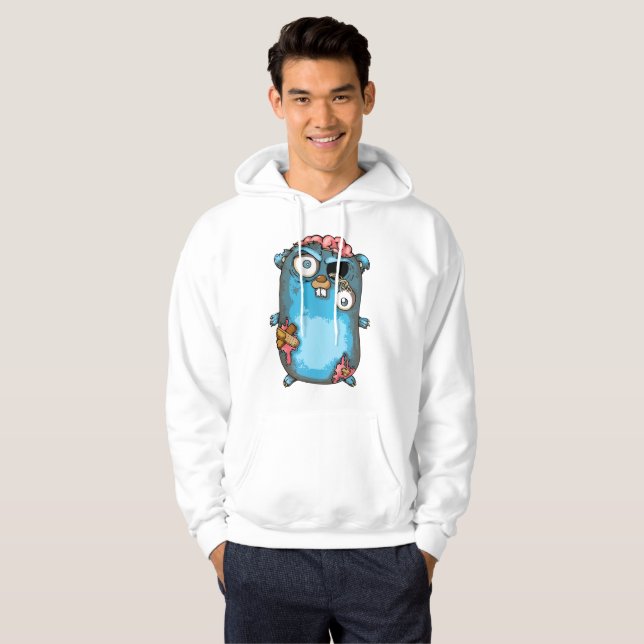 Golang Hoodie (Vorne ganz)