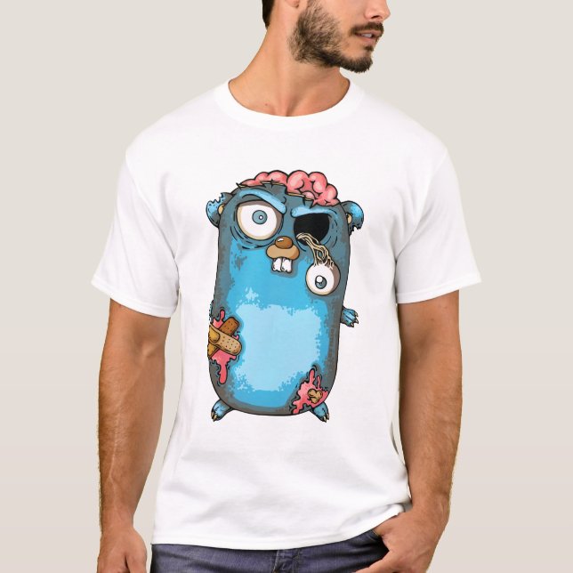 Golang T-Shirt (Vorderseite)