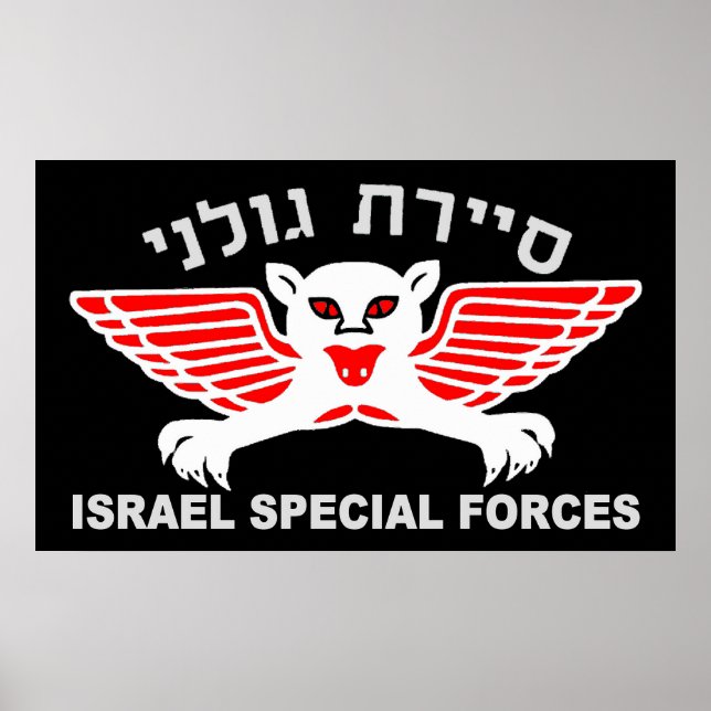 Golani Recon Dark Poster (Vorne)