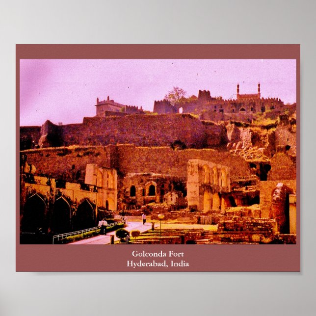 Golconda Fort Poster (Vorne)