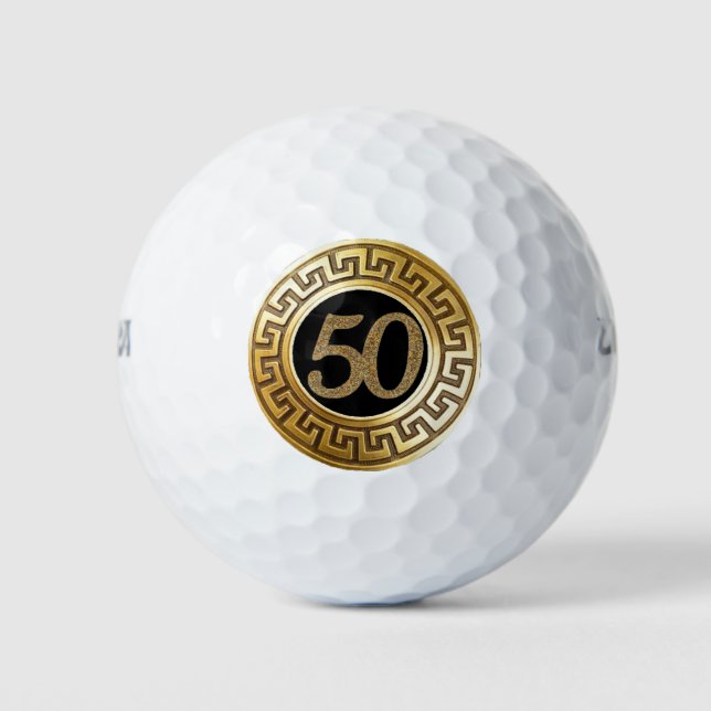 Gold 50 golfball (Vorderseite)