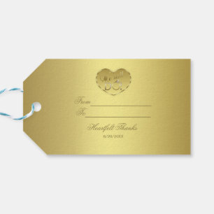 Gold 50. Hochzeitstag Wir tun es noch Geschenkanhänger