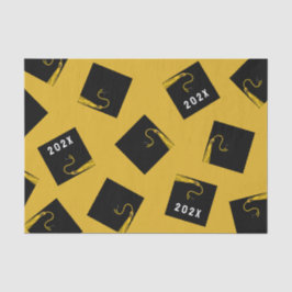 Gold Abschluss Class 2025 Seidenpapier