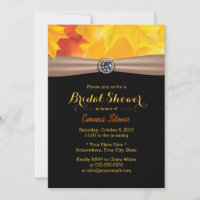 Gold-Ahorn-Blätter & Diamond-Herbstprogramm Brautp