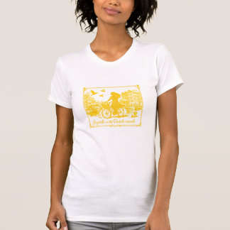 Gold Amsterdam Bogenbrücken Charme T-Shirt