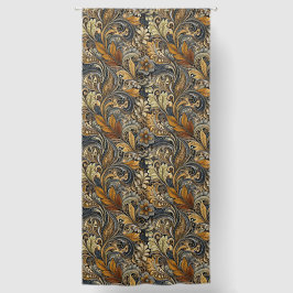 Gold And Brown Paisley 