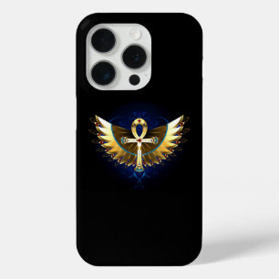 Gold Ankh mit Wings Case-Mate iPhone Hülle
