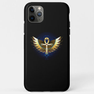 Gold Ankh mit Wings Case-Mate iPhone Hülle