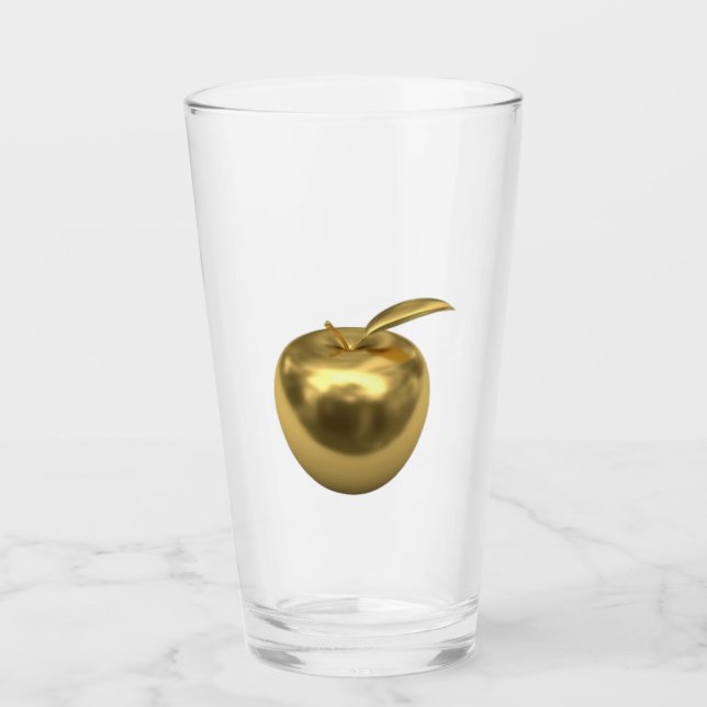 Gold Apple Glas (Vorderseite)