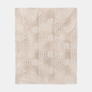 Gold Arch Tiles Art Deco. Fleecedecke