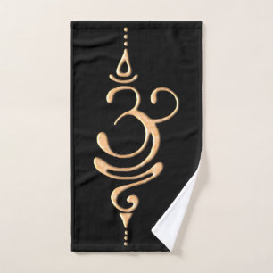 Gold Atmen Handtuch