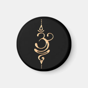 Gold Atmen Magnet