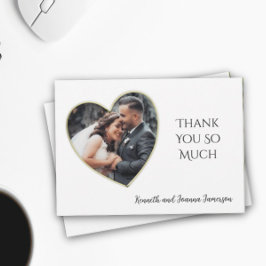 Gold ausgefeilte Herz-Rahmen Hochzeit Foto Vielen