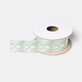 Gold Awareness Ribbon Angel Custom Ribbbons Satinband
